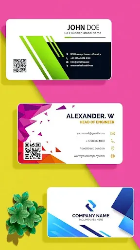 Скриншот 4 — Business Card Maker