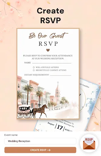 Скриншот 3 — Invitation Maker & RSVP Cards