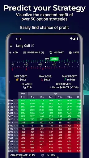 Скриншот 1 — OptionStrat - Options Toolkit