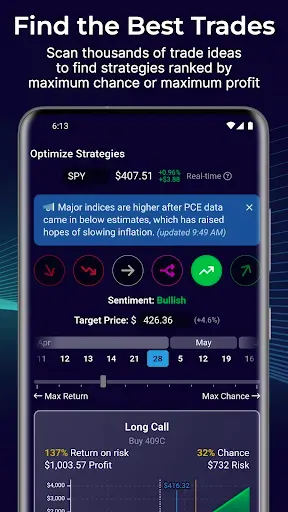 Скриншот 2 — OptionStrat - Options Toolkit