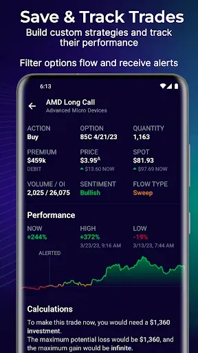 Скриншот 4 — OptionStrat - Options Toolkit
