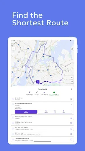 Скриншот 7 — Optiway Multi Stop Planner
