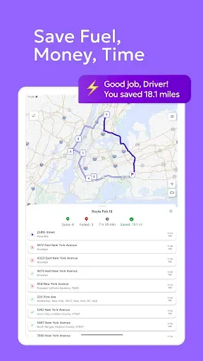 Скриншот 8 — Optiway Multi Stop Planner