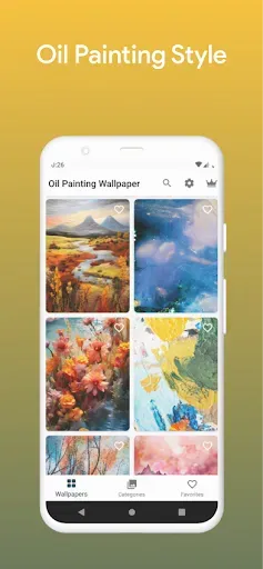 Скриншот 2 — Oil Painting Wallpaper