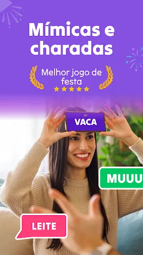 Скриншот 1 — Jogo de Charadas - Quem sou?