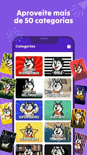 Скриншот 3 — Jogo de Charadas - Quem sou?