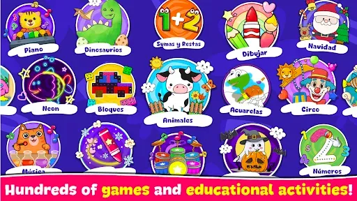 Скриншот 1 — Coloring,  Music and Games