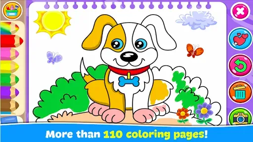 Скриншот 2 — Coloring,  Music and Games