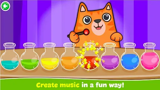 Скриншот 3 — Coloring,  Music and Games