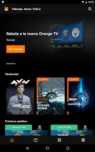 Скриншот 4 — Orange TV