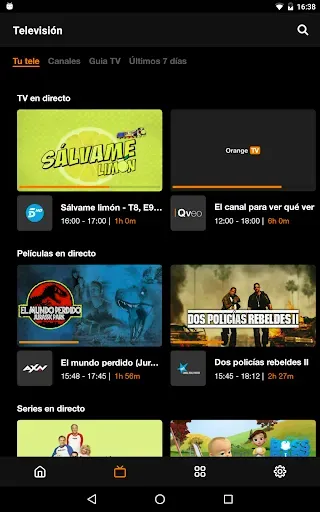 Скриншот 5 — Orange TV