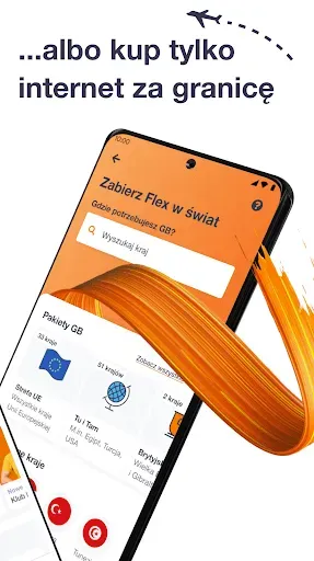 Скриншот 2 — Orange Flex – oferta z eSIM