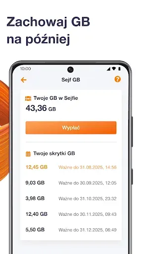 Скриншот 8 — Orange Flex – oferta z eSIM