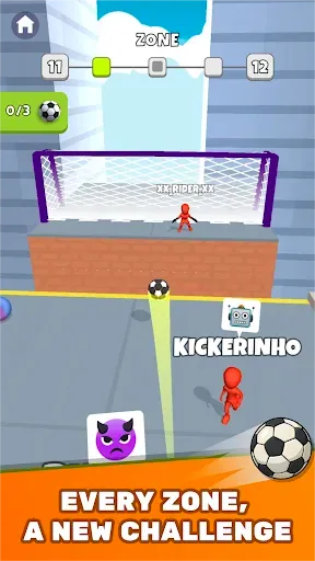 Скриншот 5 — Crazy Kick! Fun Football game