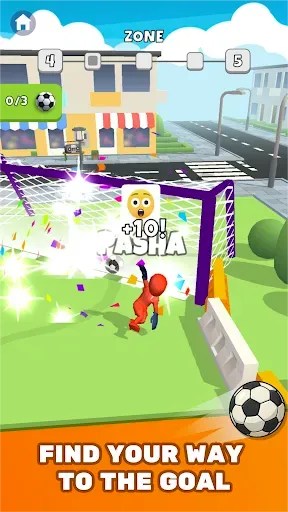Скриншот 6 — Crazy Kick! Fun Football game