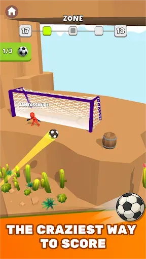 Скриншот 8 — Crazy Kick! Fun Football game
