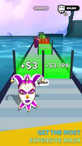 Скриншот 6 — Mask Evolution: 3D Run Game