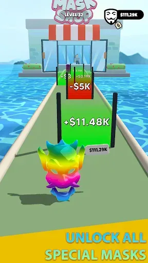 Скриншот 8 — Mask Evolution: 3D Run Game