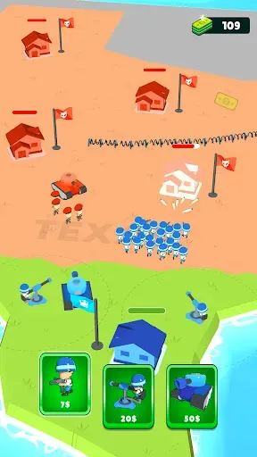 Скриншот 2 — Draw Army: 3D Battle Simulator