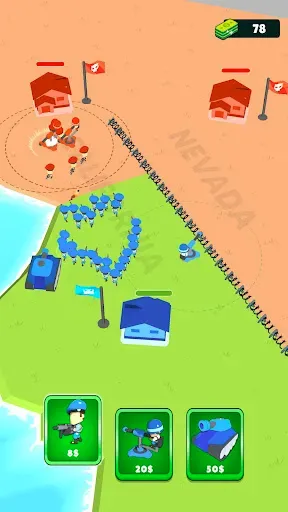 Скриншот 4 — Draw Army: 3D Battle Simulator