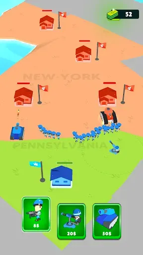 Скриншот 5 — Draw Army: 3D Battle Simulator