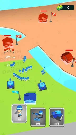 Скриншот 8 — Draw Army: 3D Battle Simulator