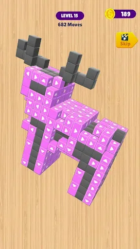 Скриншот 1 — Tap 3D Satisfying Puzzle Game