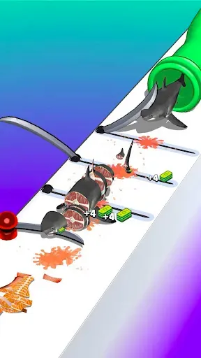 Скриншот 2 — Slice Master : Idle Clicker