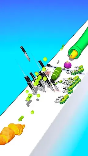 Скриншот 3 — Slice Master : Idle Clicker