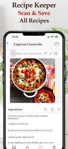 Скриншот 2 — OrganizEat: Recipe Keeper Book