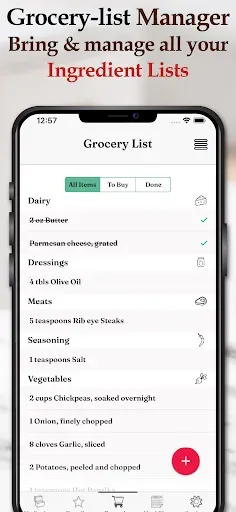 Скриншот 5 — OrganizEat: Recipe Keeper Book