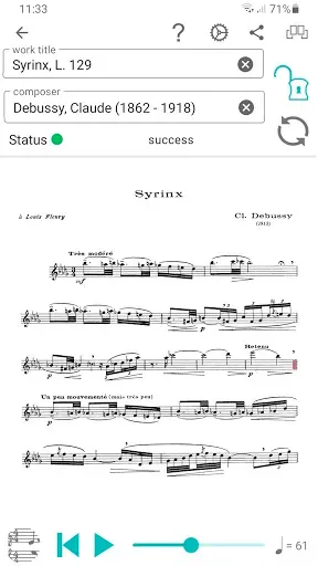 Скриншот 4 — PlayScore2 needs hi-end camera