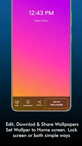 Скриншот 7 — Pure Black Wallpaper