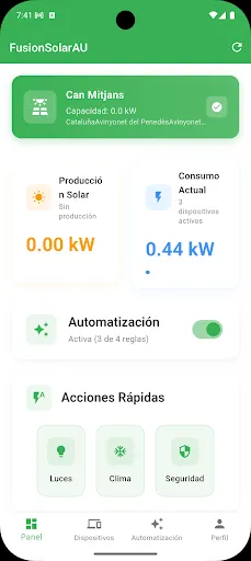 Скриншот 3 — Fusion Solar Automatics