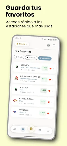 Скриншот 3 — Gasofa – Precios Gasolineras
