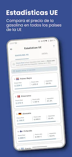 Скриншот 6 — Gasofa – Precios Gasolineras