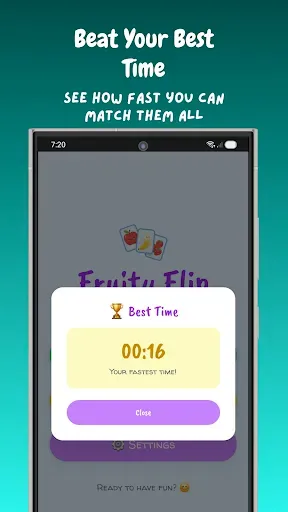 Скриншот 3 — Fruity Flip - tiles matching