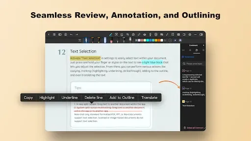 Скриншот 4 — Notein：Handwriting Notes & PDF