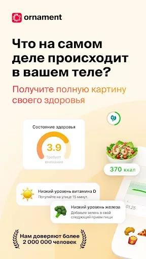 Скриншот 1 — Орнамент: ваш личный коуч