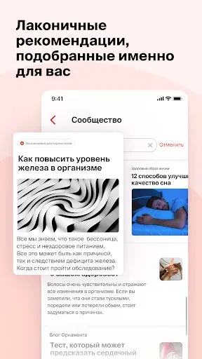 Скриншот 6 — Орнамент: ваш личный коуч