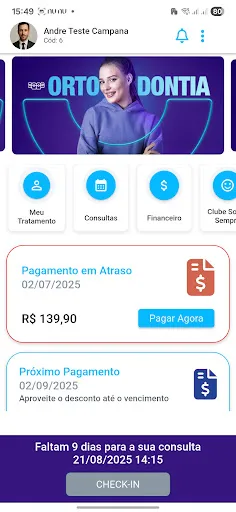 Скриншот 2 — OrthoDontic Sorria Sempre