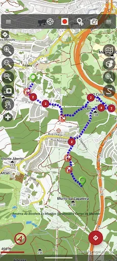 Скриншот 1 — OruxMaps GP