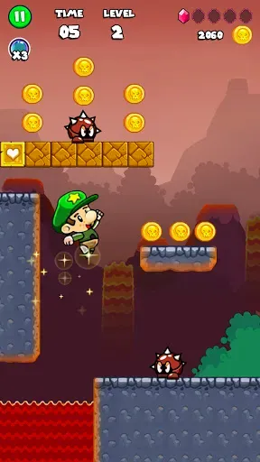Скриншот 4 — Bob Run: Adventure run game