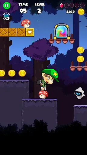 Скриншот 6 — Bob Run: Adventure run game