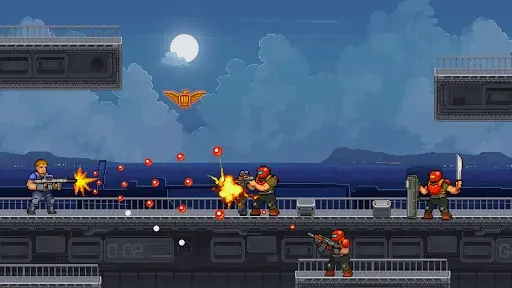 Скриншот 4 — Gun Force: беги и стреляй