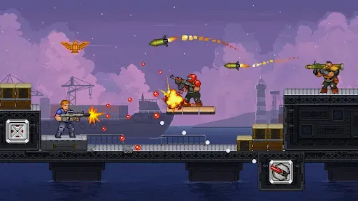 Скриншот 5 — Gun Force: беги и стреляй