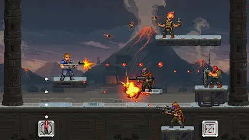 Скриншот 6 — Gun Force: беги и стреляй