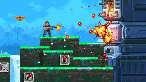 Скриншот 8 — Gun Force: беги и стреляй