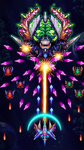 Скриншот 1 — Galaxiga: Galaxy Arcade Game
