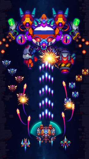Скриншот 2 — Galaxiga: Galaxy Arcade Game